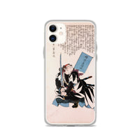 'Yazama Shinroku Mitsukaze' by Kuniyoshi, 1847 - iPhone Case