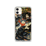 'Rorihakucho Chojun' by Kuniyoshi, ca. 1830 iPhone Case