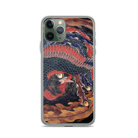 'Phoenix' by Hokusai, ca. 1844 - iPhone Case