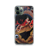 'Gansho-in Phoenix' by Hokusai, mid 1840s - iPhone Case