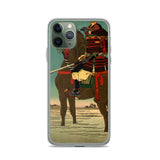 'Moonlight Patrol' by Yoshitoshi, ca. 1885 - iPhone Case