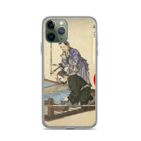 'Mother Meng's Teaching' by Yoshitoshi, ca. 1882 - iPhone Case