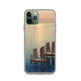 'Glittering Sea' by Yoshida Hiroshi, 1926 - iPhone Case