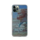 'The Sphinx At Night' by Yoshida Hiroshi, 1925 - iPhone Case