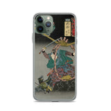 'Musa: Miyamoto Musashi' by Kuniyoshi, 1852 - iPhone Case