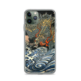 'Dragon' by Kuniyoshi, ca. 1831 - iPhone Case