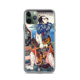 'Kanchikotsuritsu Shuki' by Kuniyoshi, ca. 1830 - iPhone Case