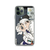 'Komagine Hachibyoe' by Yoshitoshi, 1868 - iPhone Case