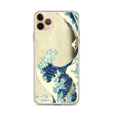 'The Great Wave Off Kanagawa' by Hokusai, ca. 1830 - iPhone Case