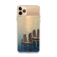 'Glittering Sea' by Yoshida Hiroshi, 1926 - iPhone Case