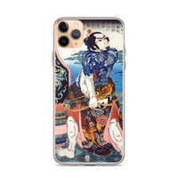 'Kanchikotsuritsu Shuki' by Kuniyoshi, ca. 1830 - iPhone Case