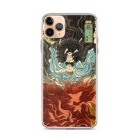 'Warabi: Inuyama Dosetsu' by Kuniyoshi, 1852 - iPhone Case