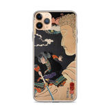 'Mitake: Akushichibyoe Kagekiyo' by Kuniyoshi, 1852 - iPhone Case