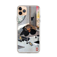 'The Magic Teakettle Of Morin-ji Temple' by Yoshitoshi, 1889 - iPhone Case