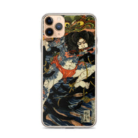 'Rorihakucho Chojun' by Kuniyoshi, ca. 1830 iPhone Case