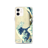 'The Great Wave Off Kanagawa' by Hokusai, ca. 1830 - iPhone Case