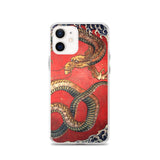 'Dragon' by Hokusai, ca. 1844 - iPhone Case