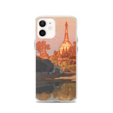 'The Golden Pagoda in Rangoon' by Yoshida Hiroshi, 1931 - iPhone Case