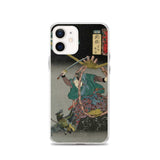 'Musa: Miyamoto Musashi' by Kuniyoshi, 1852 - iPhone Case