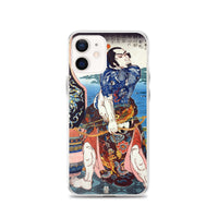 'Kanchikotsuritsu Shuki' by Kuniyoshi, ca. 1830 - iPhone Case