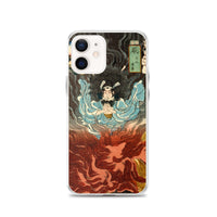 'Warabi: Inuyama Dosetsu' by Kuniyoshi, 1852 - iPhone Case