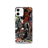 'Miyamoto Musashi Killing A Monster Bat' by Kuniyoshi, ca. 1830 - iPhone Case