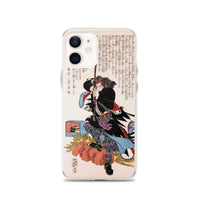 'Mase Chudayu Masaaki' by Kuniyoshi, 1847 - iPhone Case