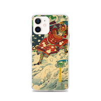 'Snow At Yoshino' by Yoshitoshi, 1867 - iPhone Case