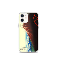 'Storm Beneath the Summit' by Hokusai, ca. 1830 - iPhone Case