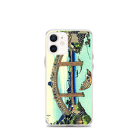 'Under Mannen Bridge at Fukagawa' by Hokusai, ca. 1830 - iPhone Case