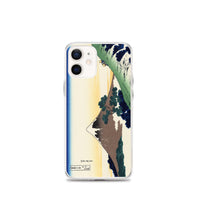 'Inume Pass in Kai Province' by Hokusai, ca. 1830 - iPhone Case