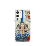 'Mongaku Shonin Under The Nachi Waterfall' by Kuniyoshi, 1860 - iPhone Case