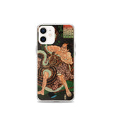 'The Cypress Pillar: Sagi-ike Heikuro' by Kuniyoshi, ca. 1855 - iPhone Case