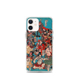 'One Hundred And Eight Heroes of the Shuihuzhuan' (Print 4) by Kuniyoshi, ca. 1830 - iPhone Case