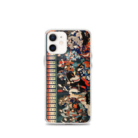 'The Great Thieves of Japan Compared' by Yoshitoshi, 1865 - iPhone Case