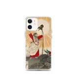 'Emperor Jimmu and the Yata Crow' by Yoshitoshi, 1880 - iPhone Case