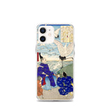 'Minamoto no Yoritomo' by Yoshitoshi, 1876 - iPhone Case