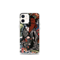 'Miyamoto Musashi Killing A Monster Bat' by Kuniyoshi, ca. 1830 - iPhone Case