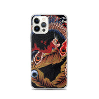 'Gansho-in Phoenix' by Hokusai, mid 1840s - iPhone Case