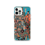 'One Hundred And Eight Heroes of the Shuihuzhuan' (Print 1) by Kuniyoshi, ca. 1830 - iPhone Case