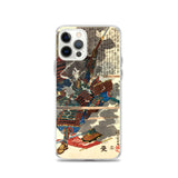 'Sasai Kyuzo Masayasu' by Kuniyoshi, ca. 1850 - iPhone Case