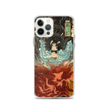 'Warabi: Inuyama Dosetsu' by Kuniyoshi, 1852 - iPhone Case