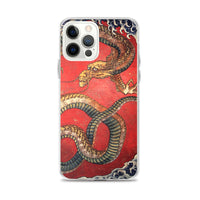 'Dragon' by Hokusai, ca. 1844 - iPhone Case