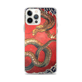 'Dragon' by Hokusai, ca. 1844 - iPhone Case