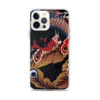 'Gansho-in Phoenix' by Hokusai, mid 1840s - iPhone Case