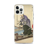 'Mother Meng's Teaching' by Yoshitoshi, ca. 1882 - iPhone Case