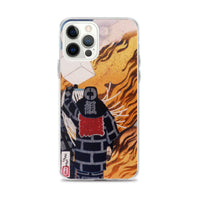 'The Moon Through Smoke' by Yoshitoshi, 1886 - iPhone Case