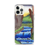 'Bichu: Go Valley' by Hiroshige, 1853 - iPhone Case