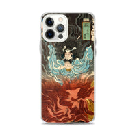 'Warabi: Inuyama Dosetsu' by Kuniyoshi, 1852 - iPhone Case