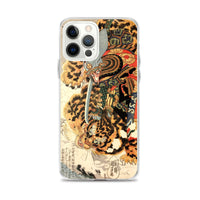 'Kashiwade no Hasuhi' by Kuniyoshi, ca. 1830 - iPhone Case